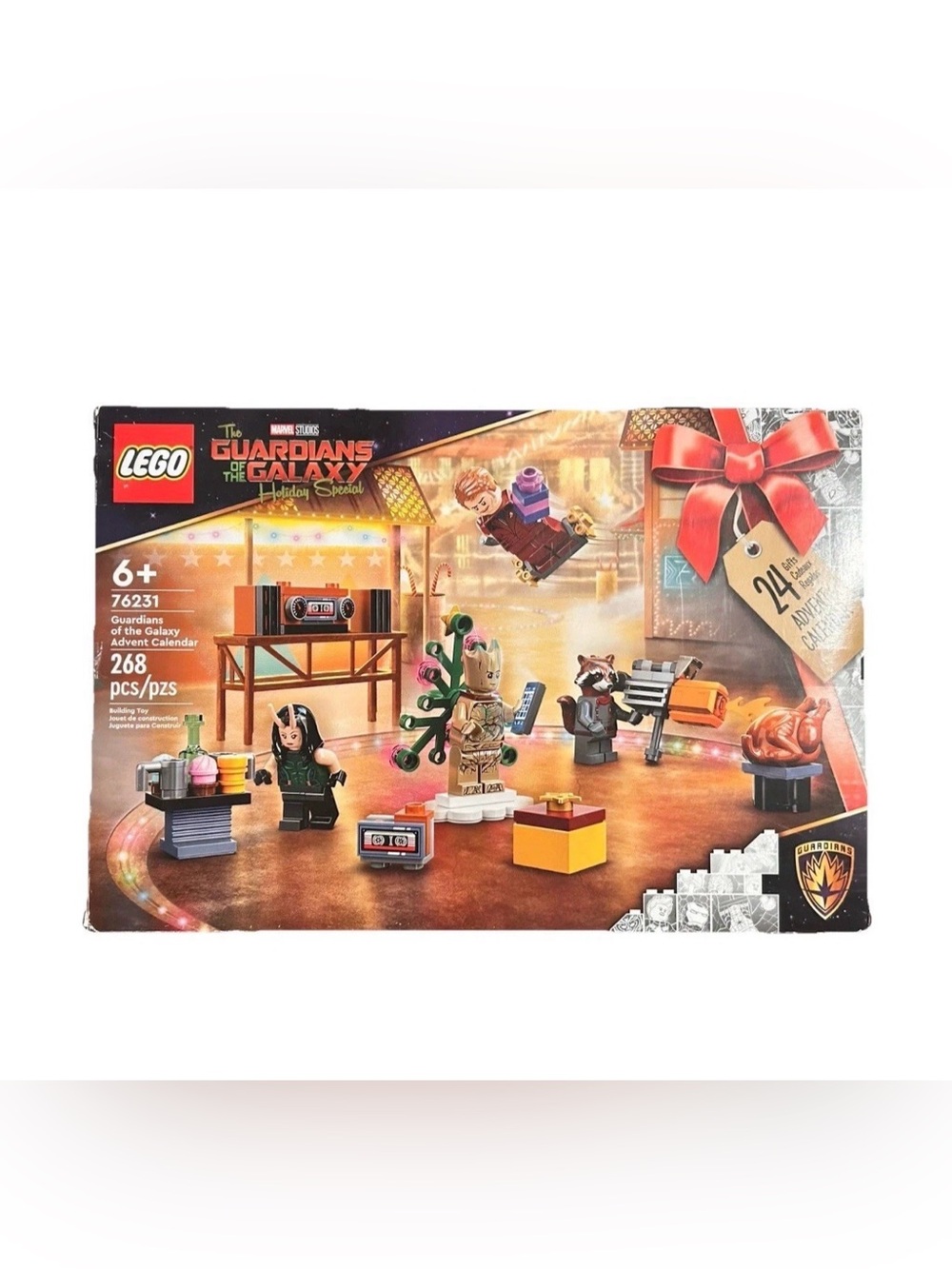 LEGO Marvel Studios GUARDIANS OF THE GALAXY Advent Calendar Sealed Retired 76231